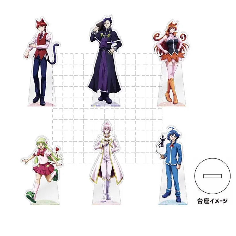

Game Valac Clara Anime Asmodeus Iruma Acrylic Stand Doll Figure Model Plate Cosplay Toy For Gift