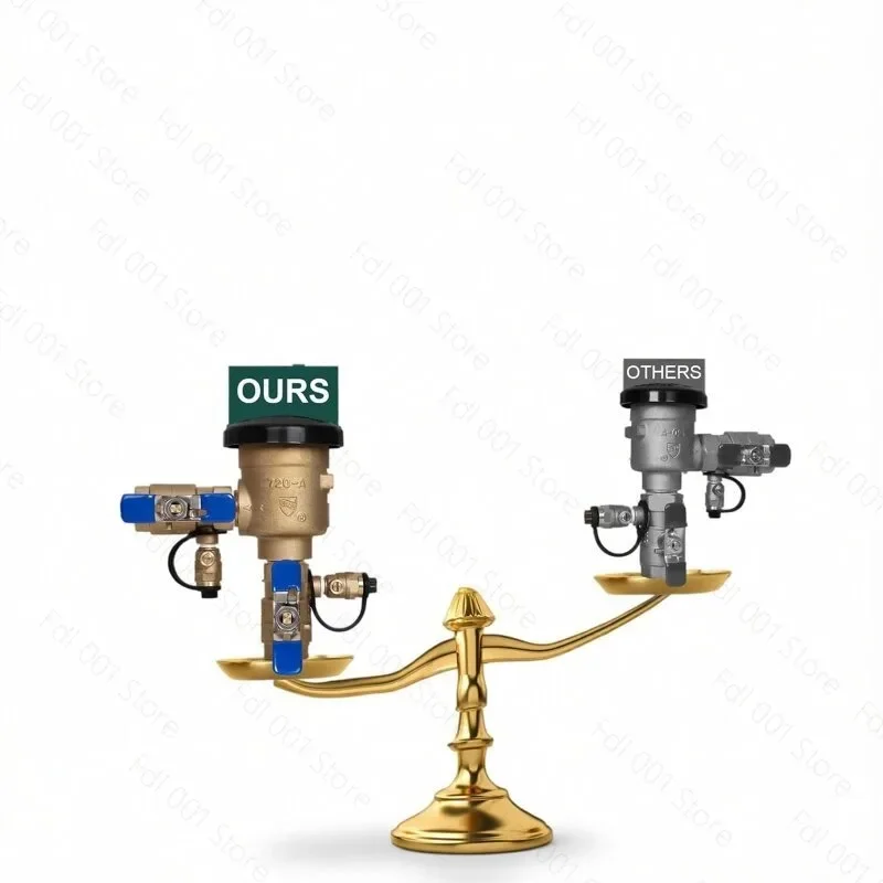 Low Lead Anti-Siphon Pressure Brass Vacuum Breaker Anti-Pressure Vacuum Circuit Breaker Set
