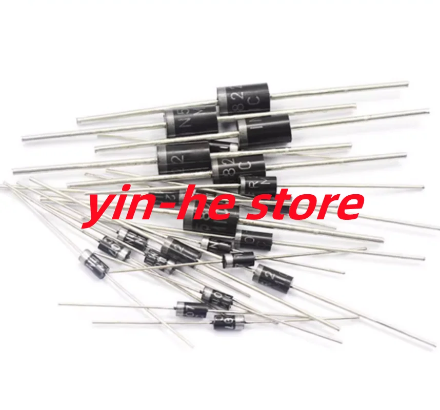 5PCS 1N5824 SR5100 RU4A BYV26D Rectifier diode 1N4007 upright