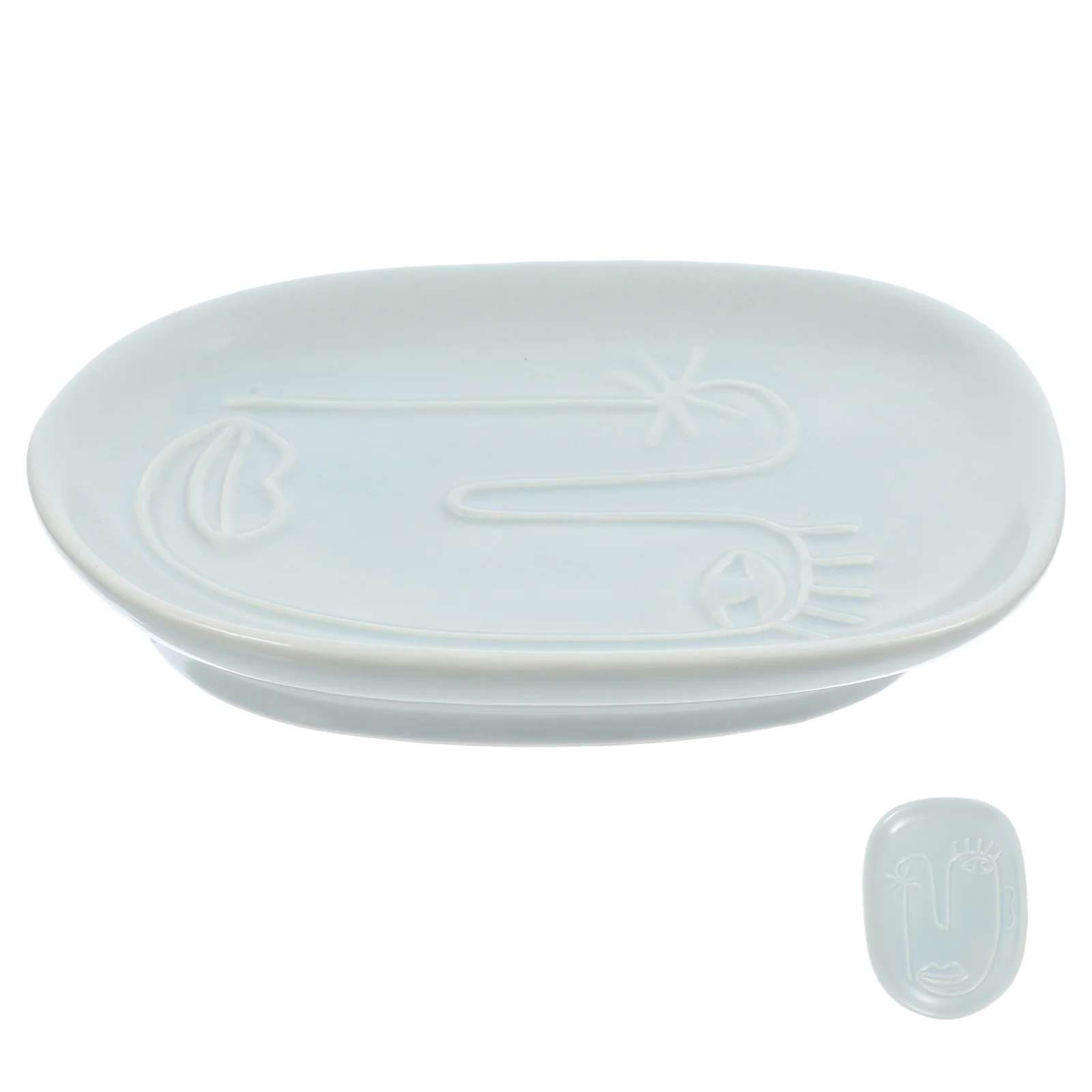 

Lovely Simple-Shaped Soap Rack with Exquisite Appearance Natural Drying Soap Container Household Bathroom Accessory Decorative