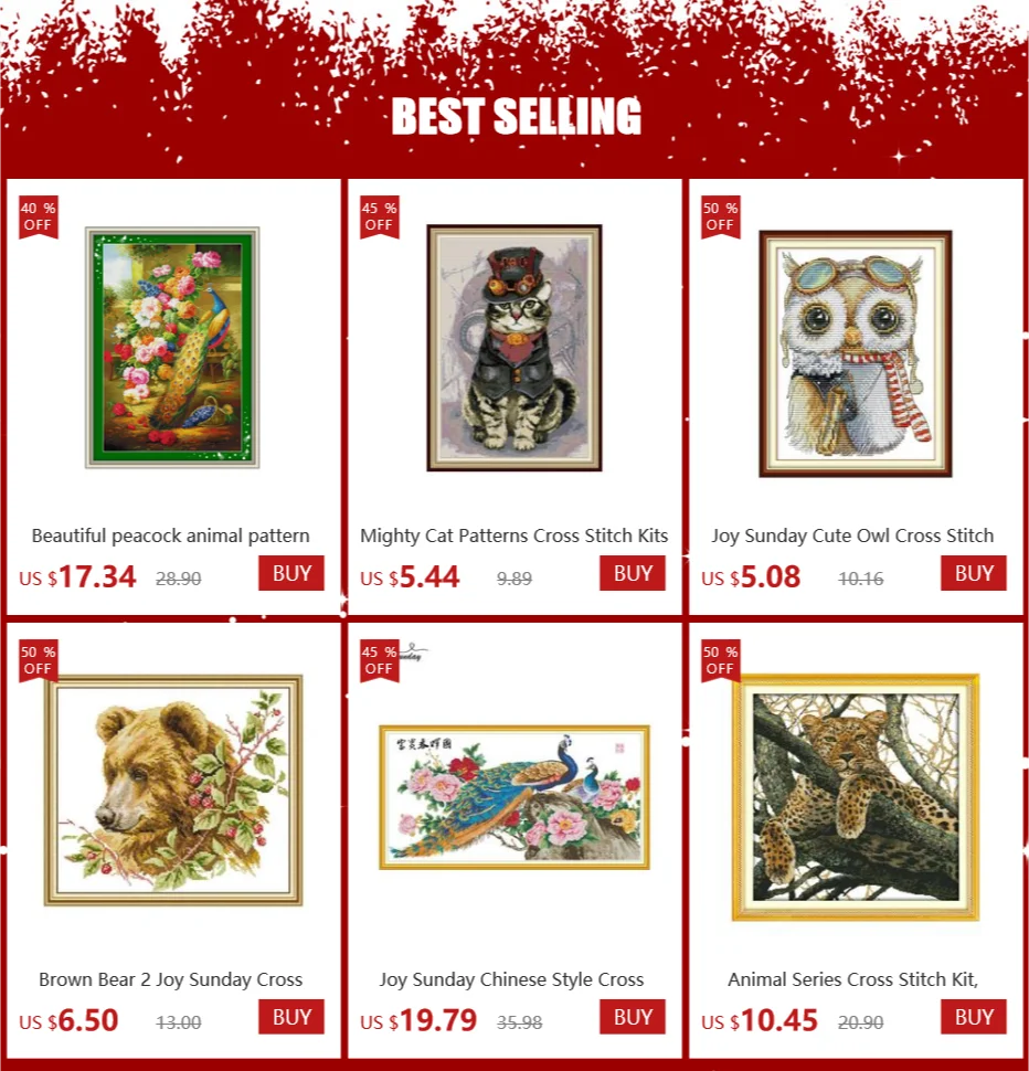 Mighty Cat Muster Kreuzstich Kits 14CT 11CT Zählen Gedruckt Leinwand DMC DIY Handgemachte Stickerei Kits Hand Sets Home Decor – Detail 1
