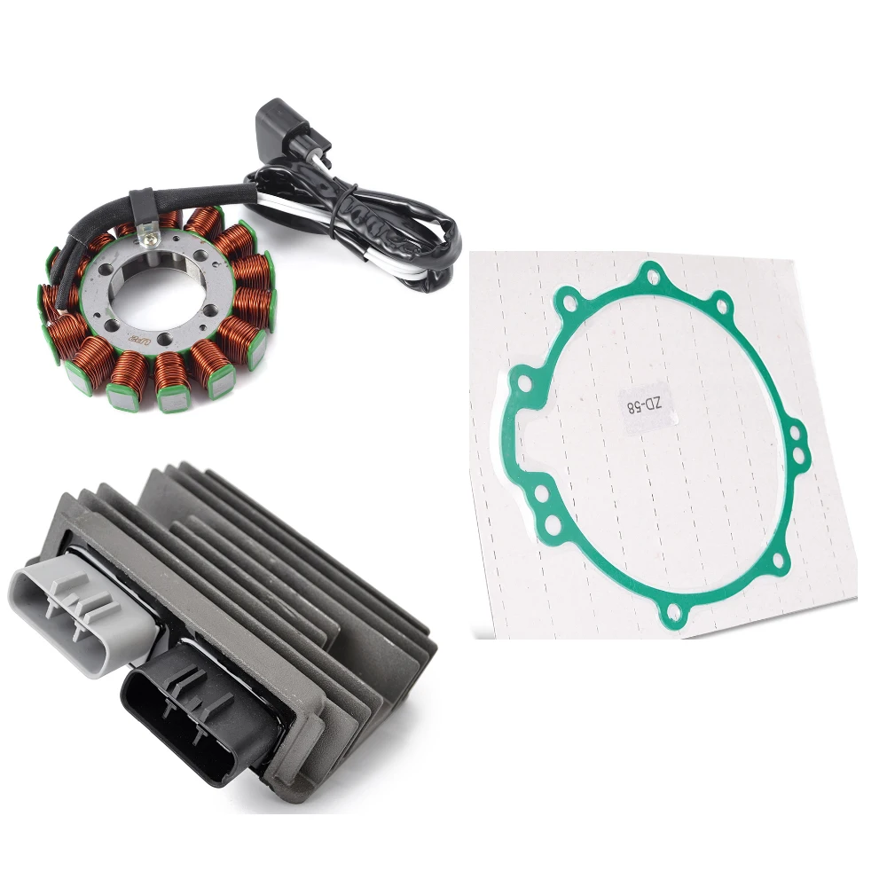 

Stator Coil Gasket Regulator for Kawasaki ZX1000 Ninja ZX-10RR ZX-10R KRT Edition 2017-2022 ZX10R ABS Winter Test Edition 2016