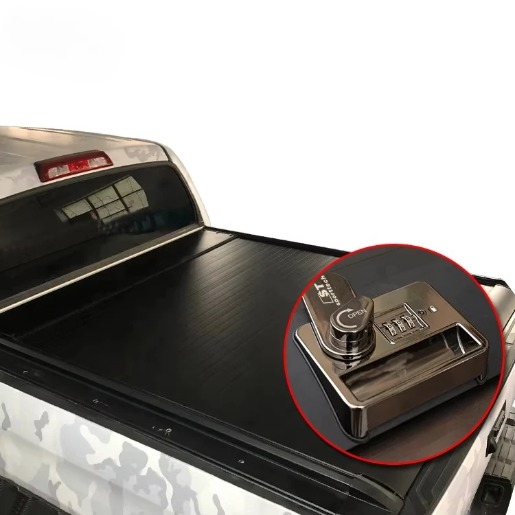 

Tonneau cover Waterproof Wear-Resistant Hard Cover Roller Lid Cover With Password Lock For accesorios para toyota tundra 2023
