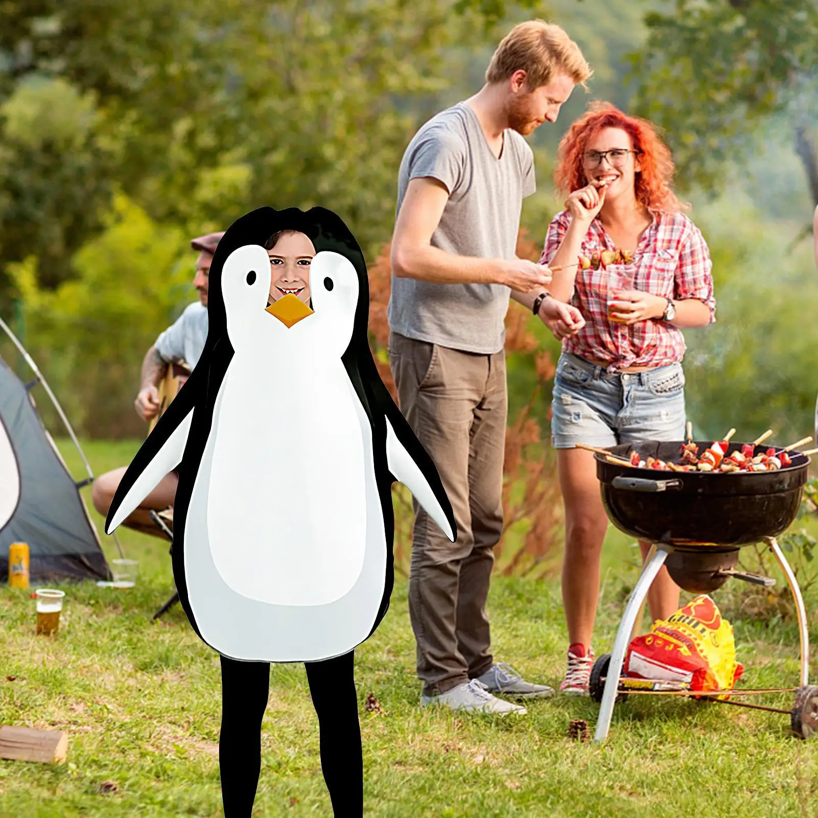 Pinguïn Onesie Volwassen Pinguïn Outfit Fantasiespel Feestartikelen Voor Jongens Meisjes Carnaval Prestaties Maskerade Leuke Evenementen