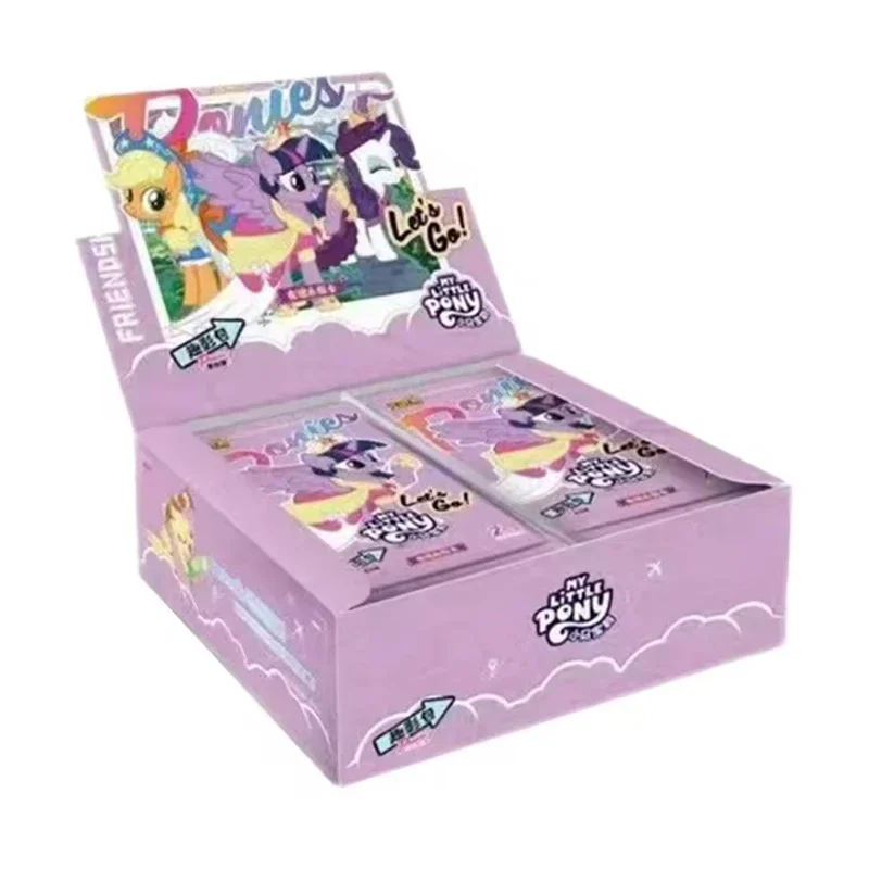 KAYOU Echte Nieuwe My Little Pony Vriendschap Eeuwige Ster Tas 2 Ritme Maan AR Vergulde Decoratie OF Collectie Kaart Cadeau