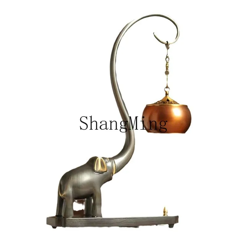

CL pure copper hanging incense burner household indoor hanging pan burner tea ceremony creative ornament