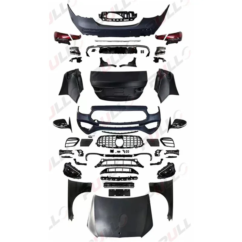 Brand New Auto Body System for  W212 Change to W213 Old to New  Style Bumper Hood Fender Trunk Auto Lamps