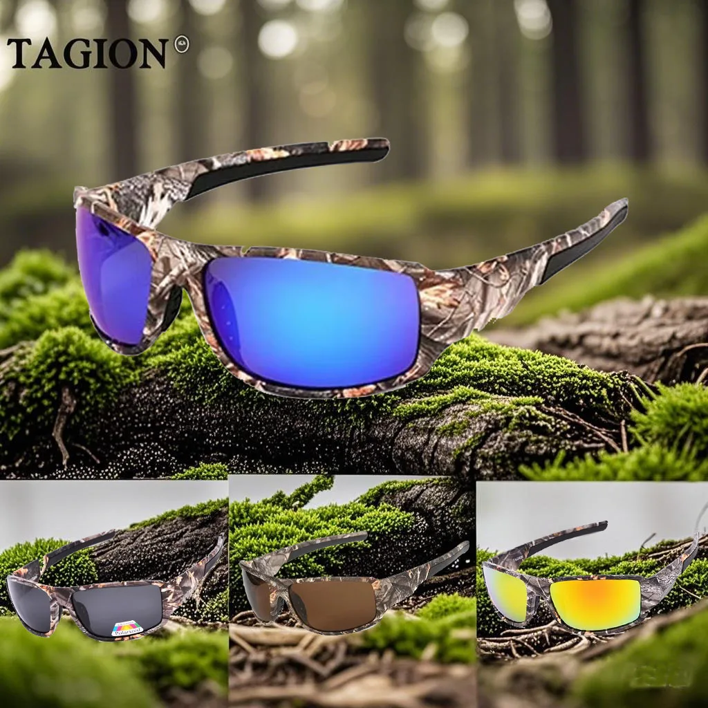 Classic Camo Polarized Sun Glasses Men Women Cycling Hiking UV400 Sunglasses Outdoor Sport Eyewear Riding Windproof Glasses Male