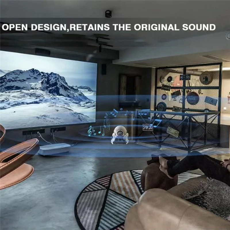 JABS-For Homepod Mini Stand For Echo Dot 4Th/5Th Gen, Space Saving Alexa Dot 4Th/5Th Gen Desktop Speaker Stand