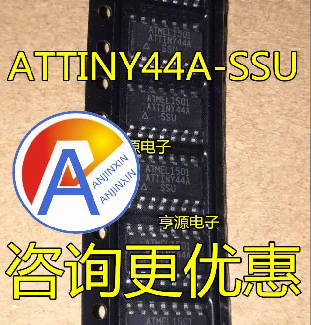 

10pcs 100% orginal new ATTINY44A ATTINY44A-SSU microcontroller microcontroller SOP-14