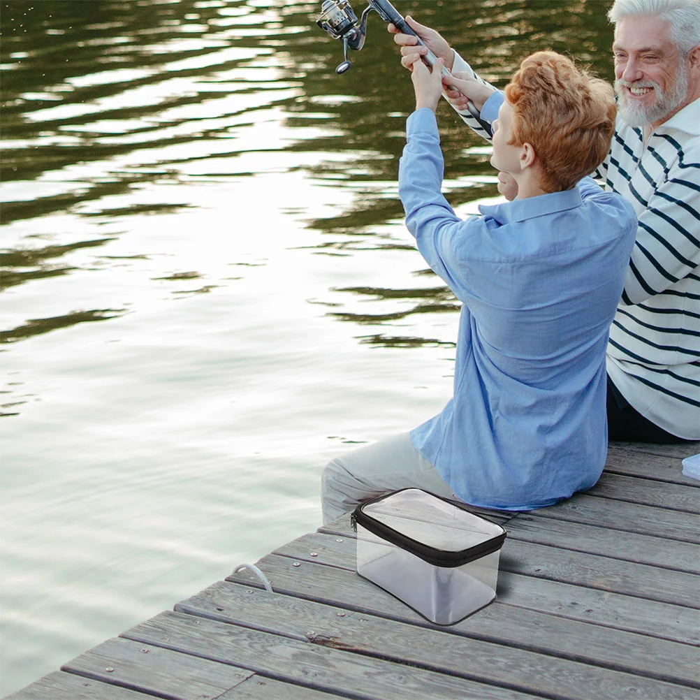 

2pcs Fishing Accessories Boxes EVA Tackle Lure ganizer Mini Storage Gear Case Supplies Bait Hook Lightweight Practical