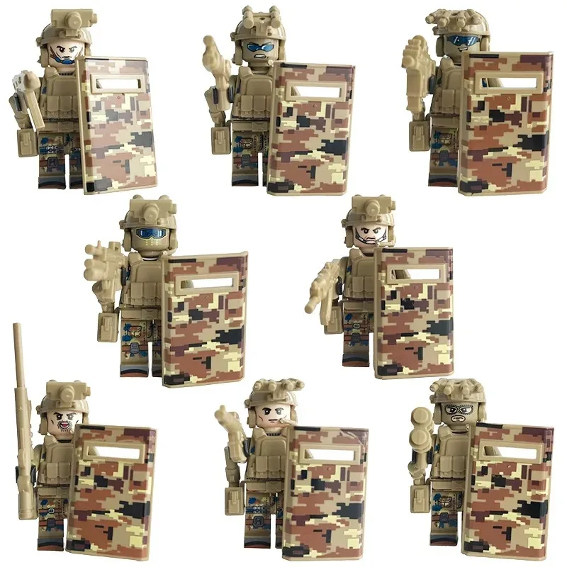 Soldatenpuppen, humanoide Puppen, Minipuppen, Schmuckstücke, Zeichentrickfiguren, Weihnachtsgeschenke für Jungen und Mädchen, Minifiguren – Detail 9