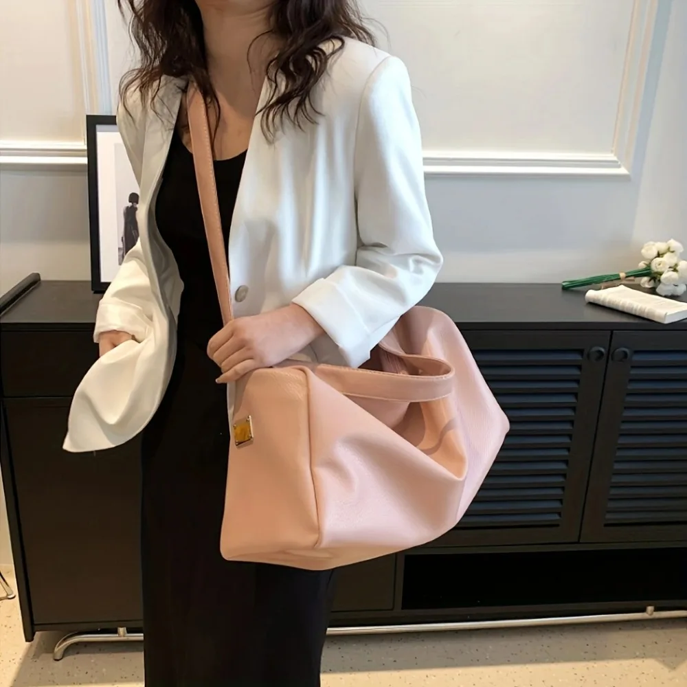 Women's Handbags Large Capacity Fashionable Tote Bag Versatile Stylish and Spacious Shoulder Bag for Daily Use Travel Bags