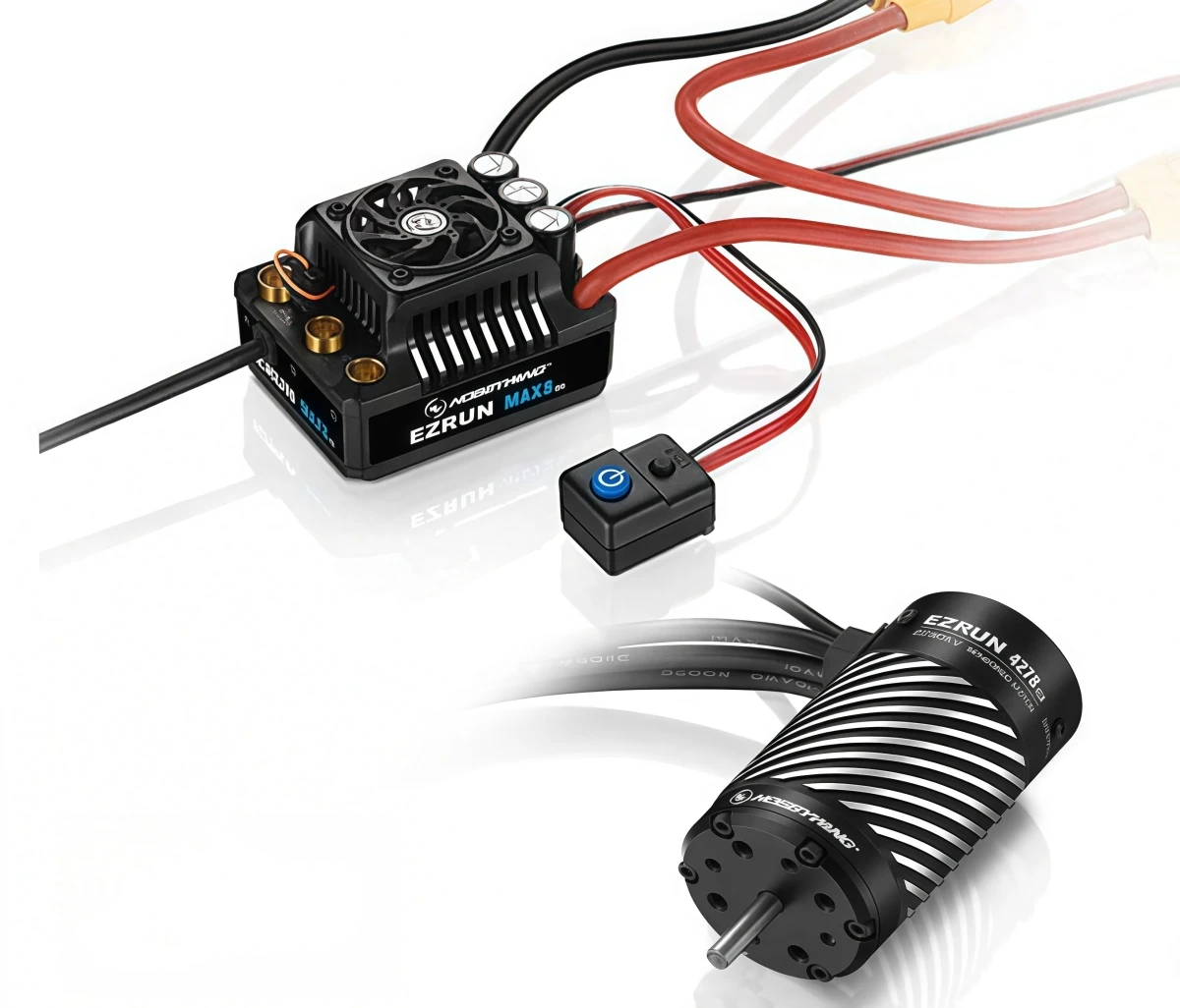 Hobbywing EzRun MAX8-G2S ESC + 4278 SD G2R 2250KV Sensored Brushless Waterproof Power Combo For 1/8 RC Car Upgrade Parts