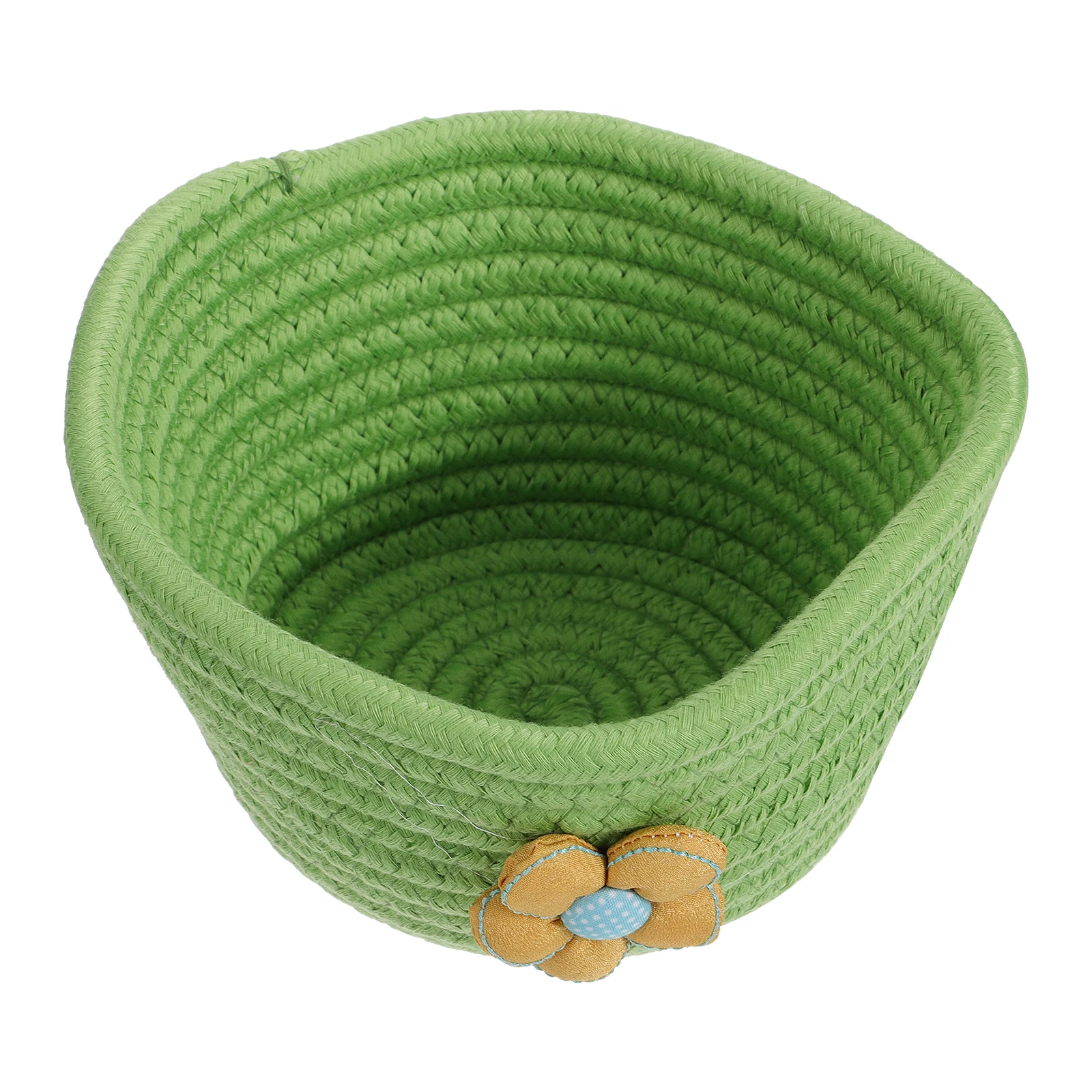 

Cotton Storage Desktop ganizer Woven Baskets Multi function Portable Pretty Storage Basket Compact Home Use Wallet