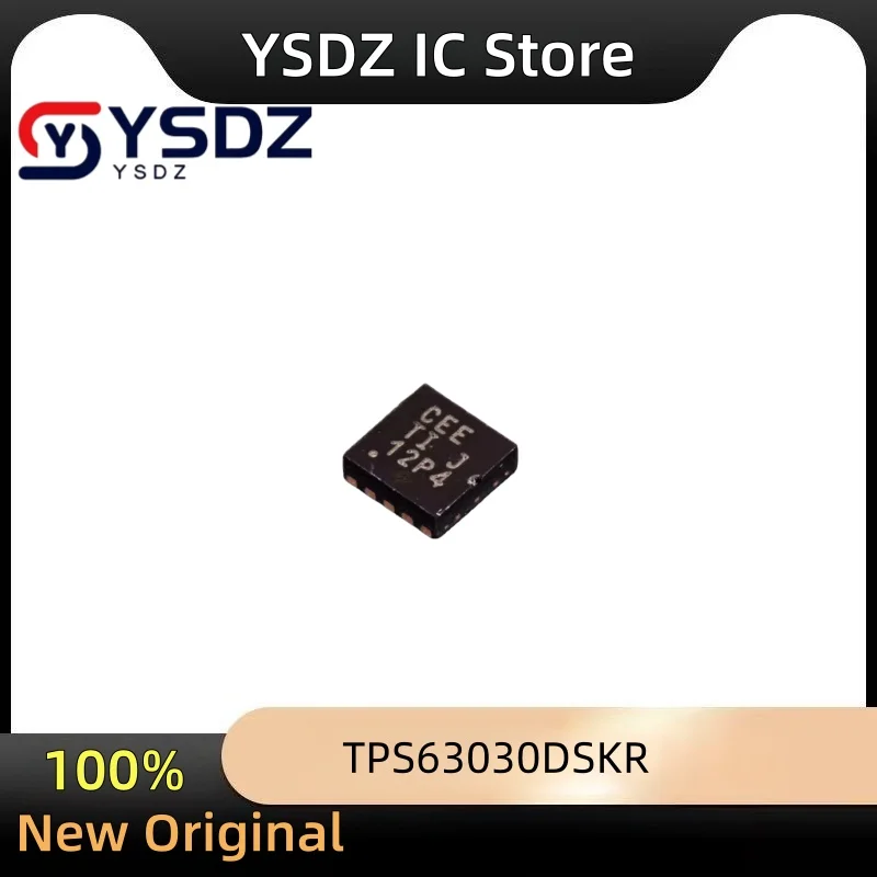 (10/50 peças) TPS63030DSKR TPS63030 Serigrafia CEE SON-10 Conversor Buck-Boost em estoque