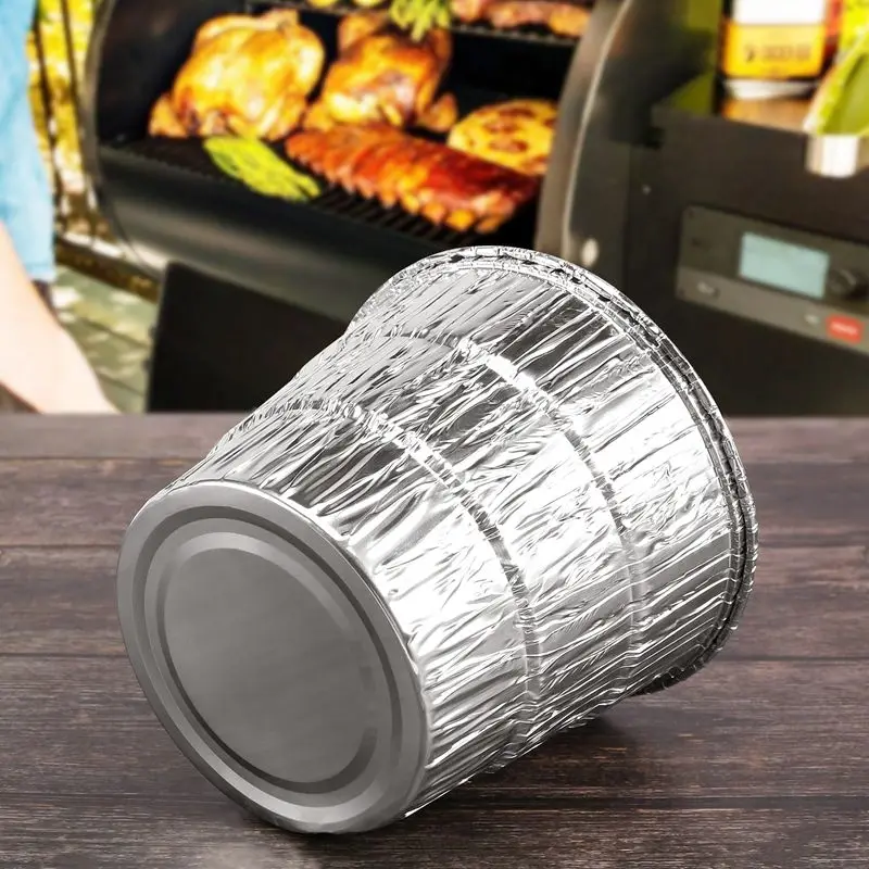 ABKW-Disposable Grease Bucket Liners Fit For Traeger Wood Fired Pellet BBQ Grill Accessories