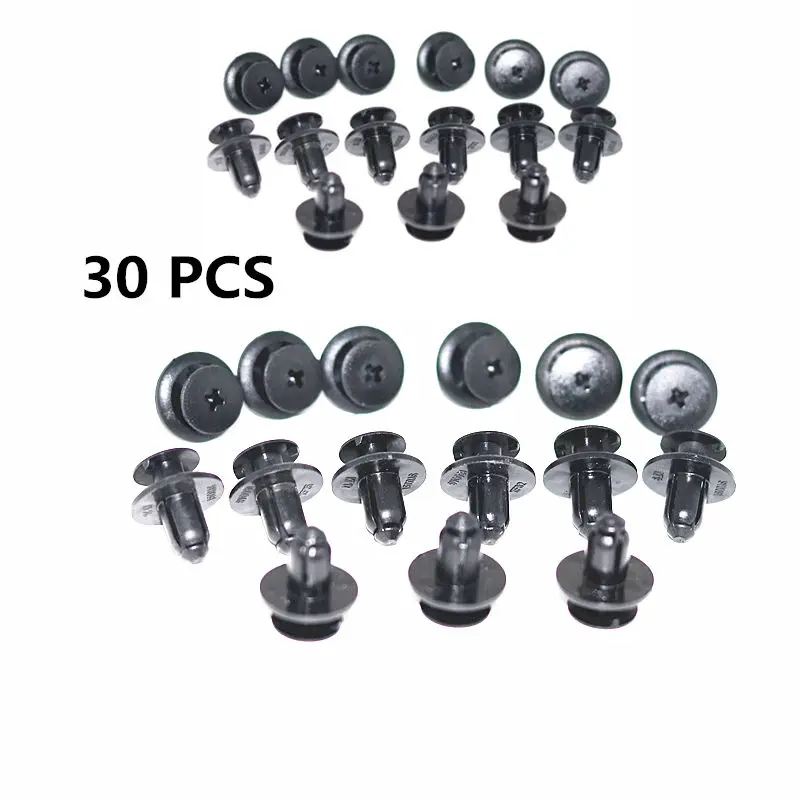 

30PCS For Hyundai Tucson IX25 CRETA Elantra For Kia RIO Universal Push Clips Retainer Fastener1420608250B Accent