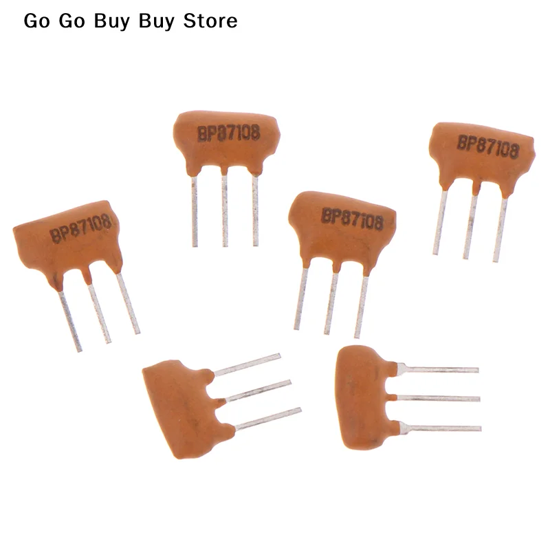 【ST】10Pcs Ceramic Filter FM Bandpass Filter BP87108 87-108KHZ High Frequency 3 Pin DIY Accessories Wholesale