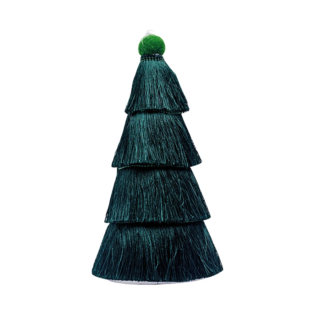 

Christmas Tree Hanging Decor Tassel Ornament Festive Atmosphere Party Home Office Restaurant Store Decoration