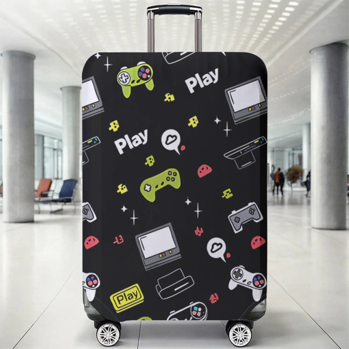 

Защитный чехол для багажа с мультяшным принтом