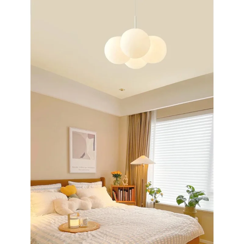 Modern Nordic Ceiling Lights Acrylic Bubble Balloon Indoor Lamps Home Decoration LED Chandeliers for Living Dining Room Bedside