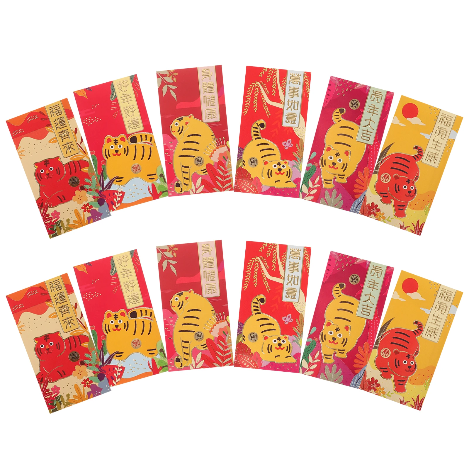 

Festival Long Red Envelope Spring Festive Money Packets Lunar New Year Decorations