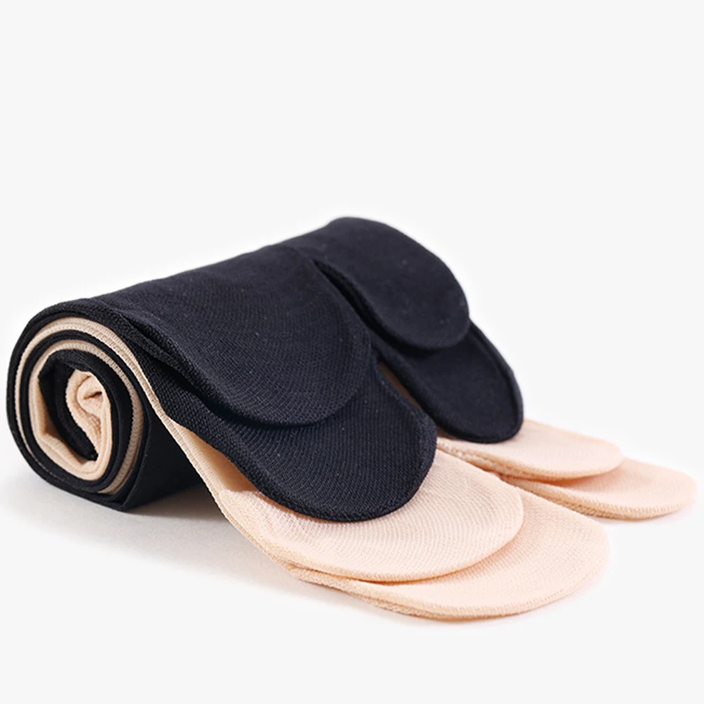 

1 Pair Big Toe Unisex Short Socks Sweat-Wicking Skin-Friendly Toe Separation Socks For Sneakers Flip Flops Sandals (Skin Color