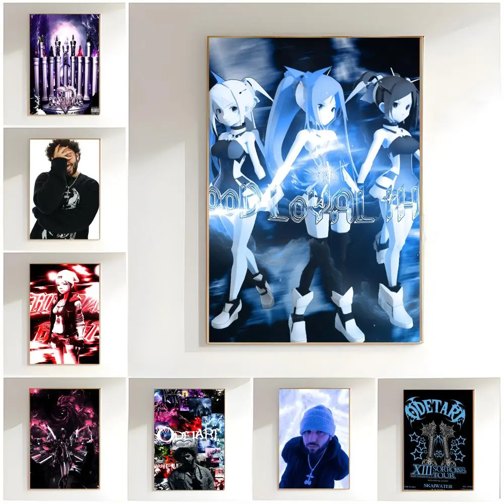Odetari Poster Classic Wall Art  Home Decor  Peel and Stick Unframed