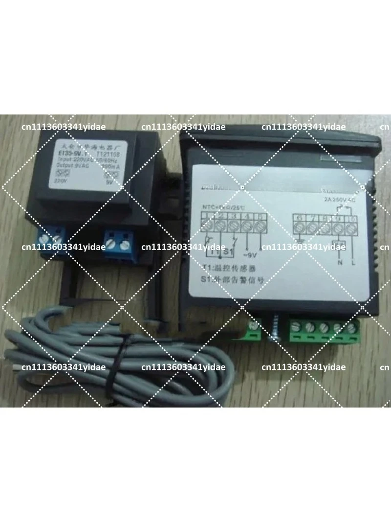 810 Single Refrigeration Temperature Controller with Probe 2m
