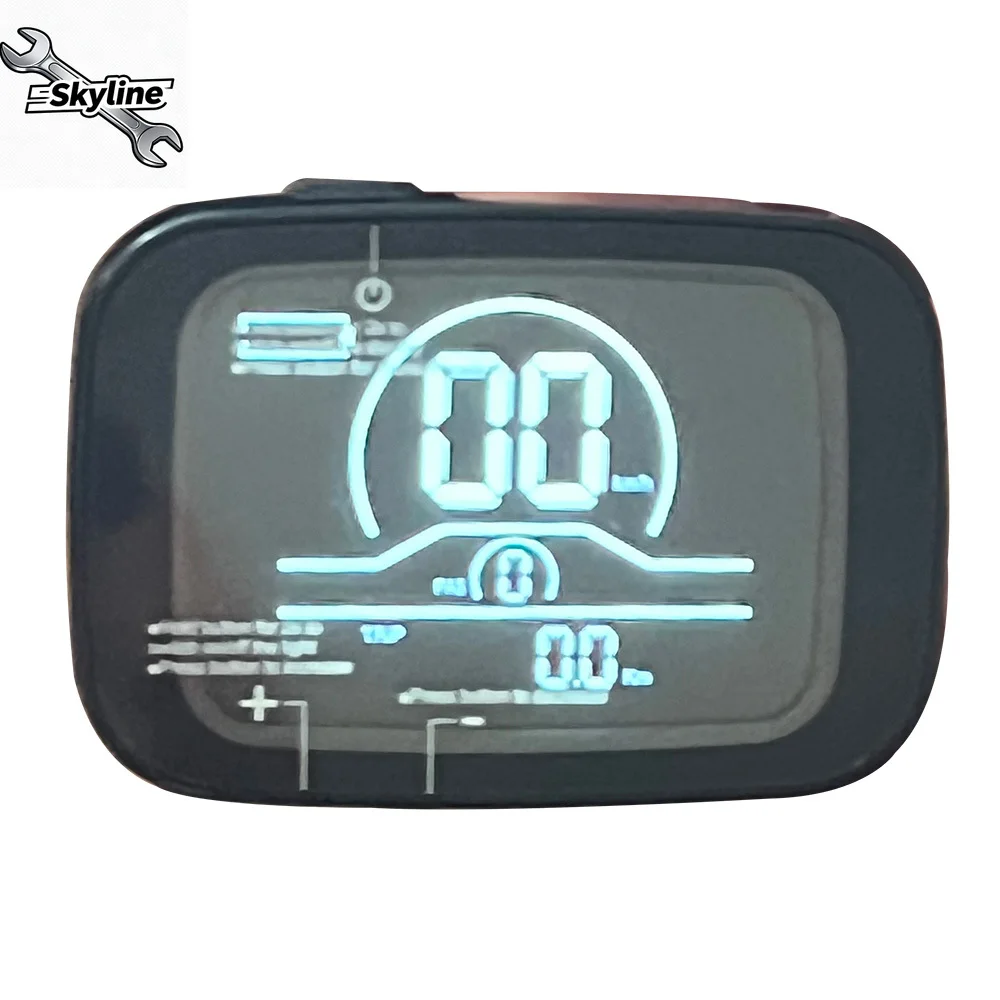 LCD Display YL81C Ebike Accessories 48V Bike Odometer for Electric Bike Variable Speed Bicycle Instrumentation