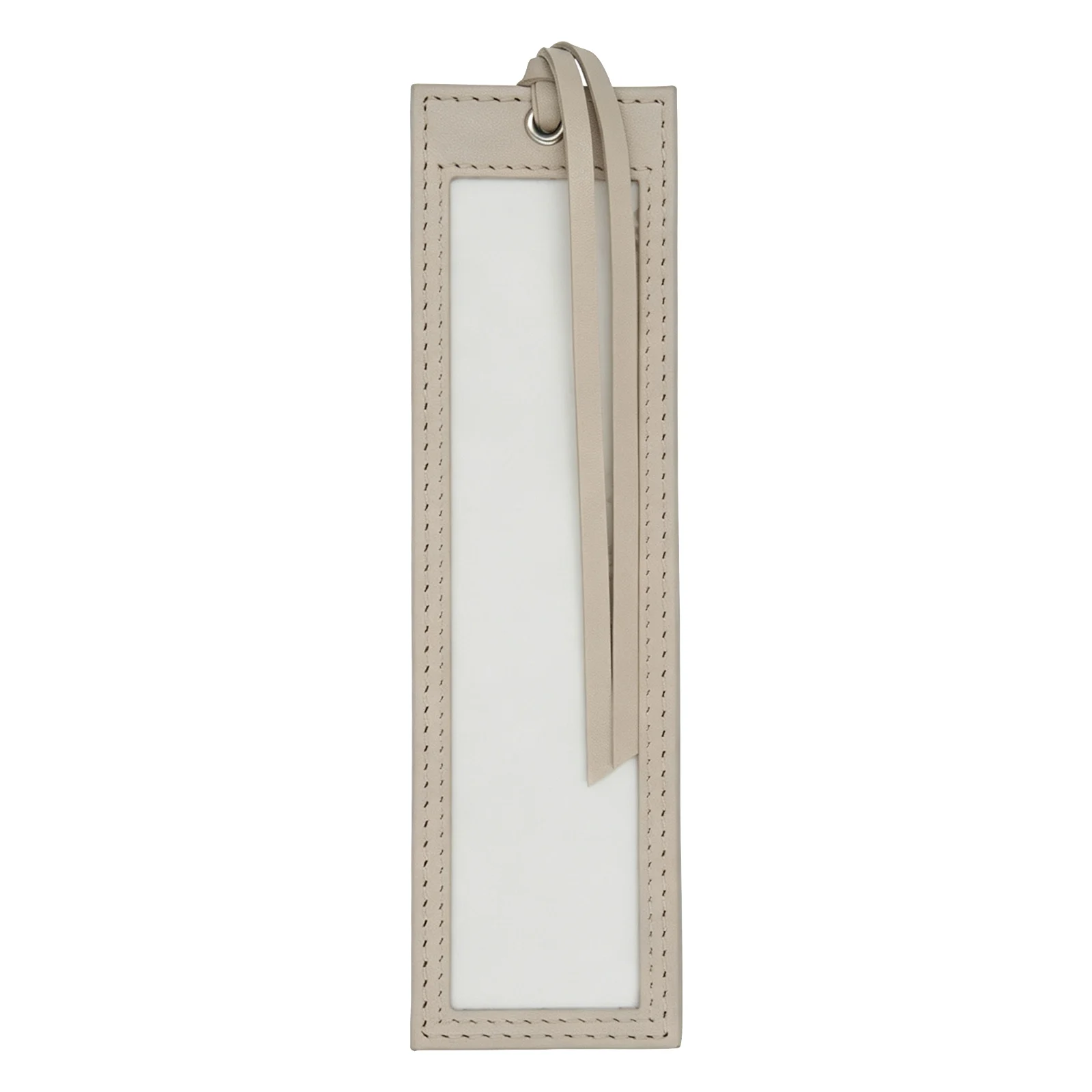 Cross-Stitch Bookmark PU Leather DIY Craft Kit No Sew Embroidery Display for Teachers Students Book Lovers Gift 19x5cm