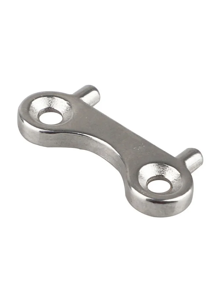 Clé de bouchon de réservoir de carburant pour bateau en acier inoxydable, lot de 2, pour plaque de remplissage de pont, trappe à eau de yacht, couvercle d'évacuation des eaux usées, interrupteur