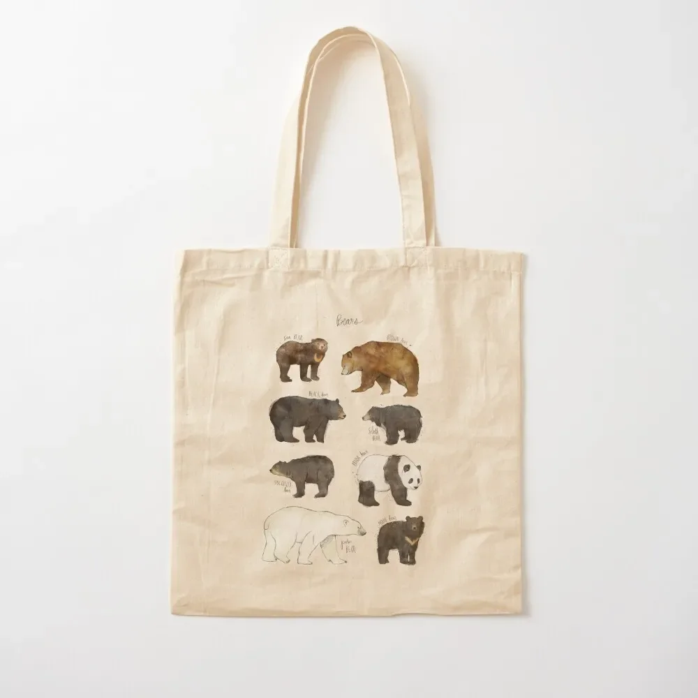 

Bears Tote Bag custom canvas bag tote bag canvas cute pouch eco pack