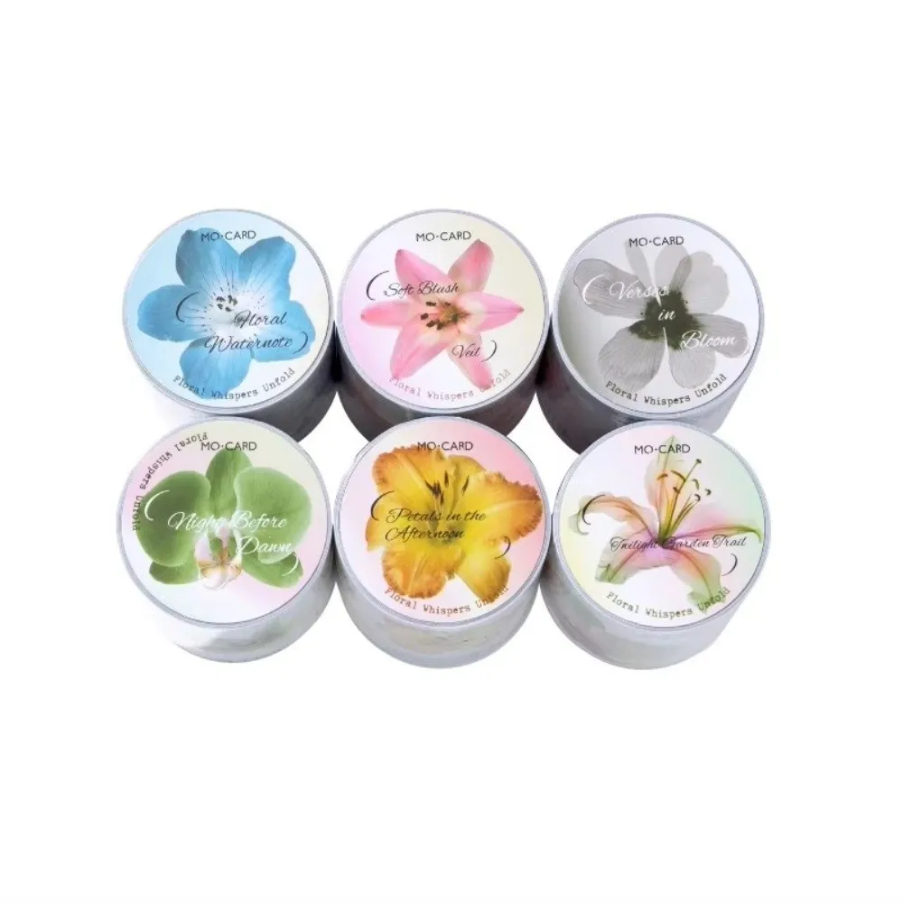 New Flower Design Decorative Adhesive Tapes Adhesive Backing meaning to be continued Japanese Masking Scrapbooking Stickers