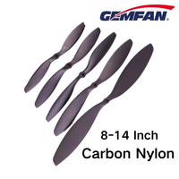 4Pair/8PCS 8inch 9in 10inch 11inch 12inch 8045 1038 1245 DJI Carbon Nylon CW CCW Propeller Multirotor FPV Strengthen Prop Gemfan
