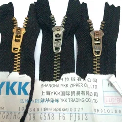 30pcs/Lot 3# YG 8 To 18cm Auto-lock Metal Ykk Zipper Close End Jeans Pants Front Trousers Tailor Sewing  Accessories