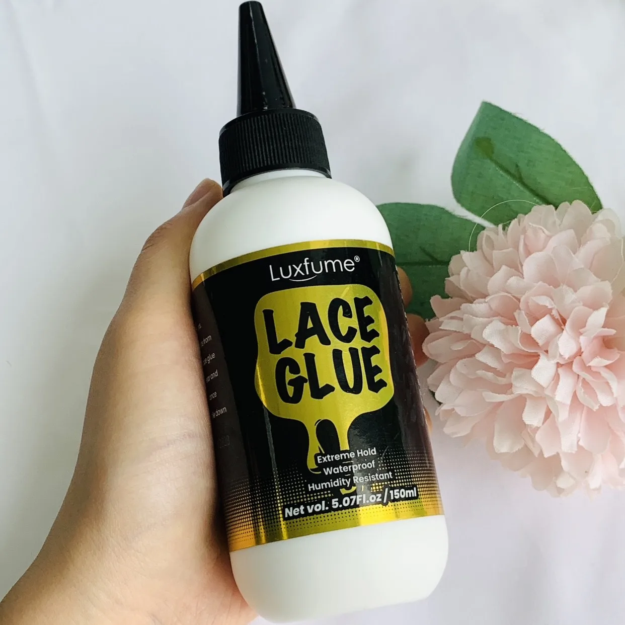 الدانتيل الغراء شعر مستعار الغراء للشعر المستعار الدانتيل الأمامي-شعر مستعار الدانتيل الغراء غير مرئية التجفيف السريع الدانتيل الغراء للشعر المستعار مقاوم للماء سوبر عقد