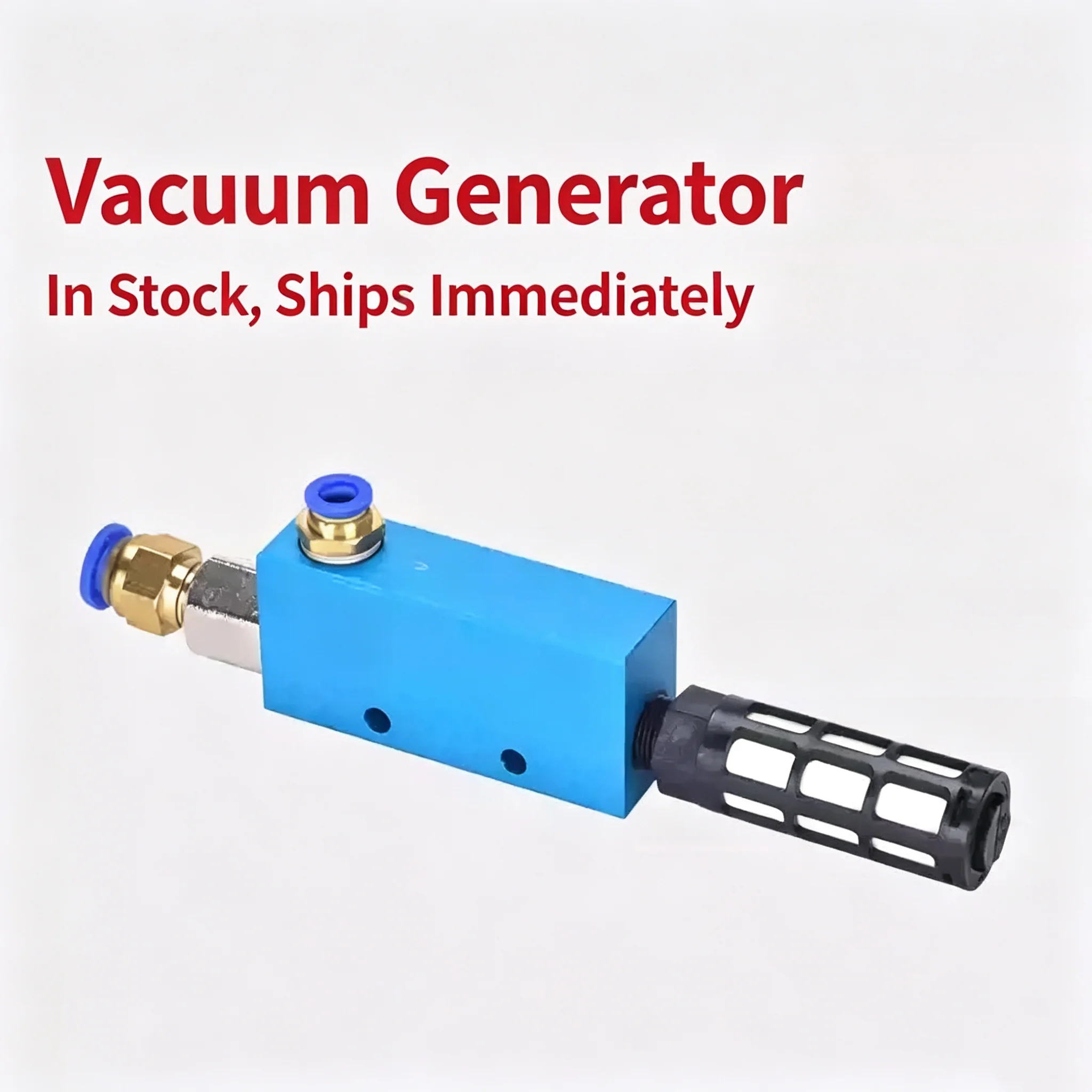 EV-15/20/25HS Vacuum Generator Large Flow Valve Pneumatic Manipulator Suction Cup Negative Pressure Switch Control for Automatio