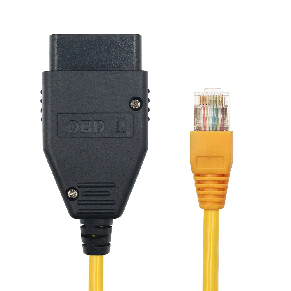 A+ Quality ENET Data Cable For BMW Enet Ethernet ENET ICOM Coding for F-Series OBD2 Diagnostic Coding Tool OBDII Adapter