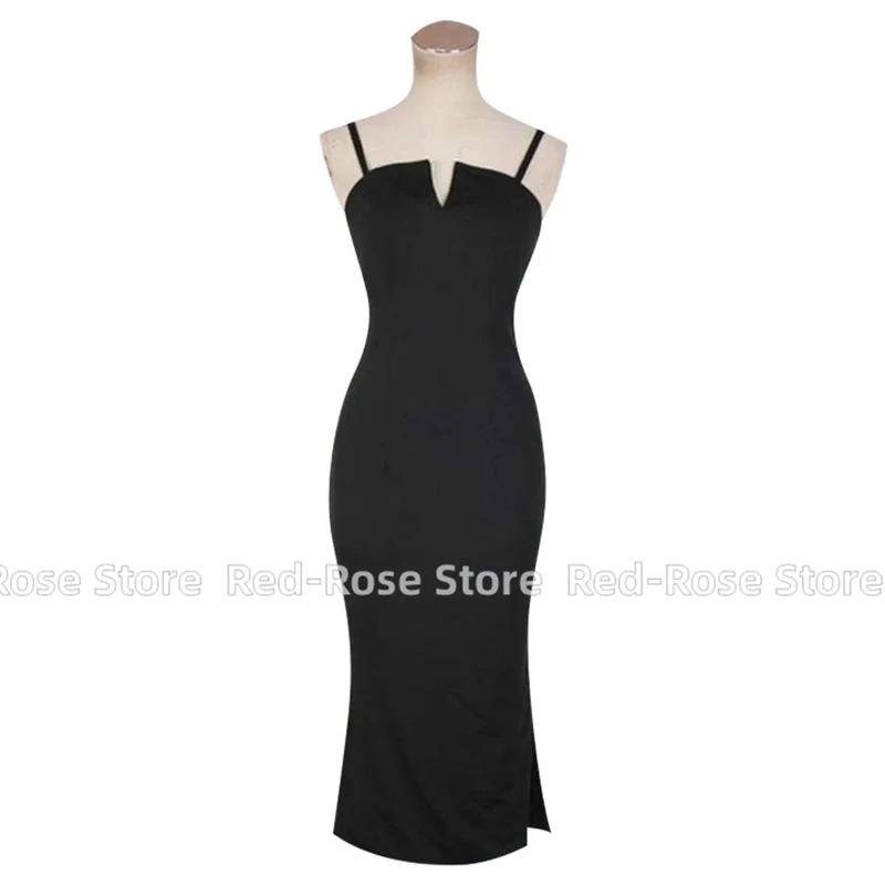 Fullmetal Alchemist Lust Black Dress Cosplay Costume Halloween Carnival Costumes Any Size