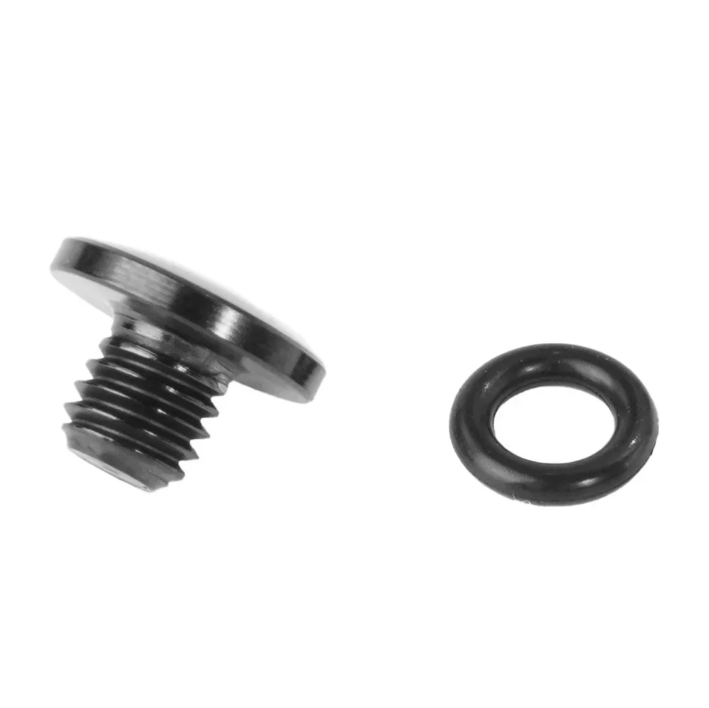 

Professional Cycling Hydraulic Brake Screw Kit For-Shimano 8.85mm/10mm Black Aluminum Bleed Port Screw & O-Ring For MTB Bike