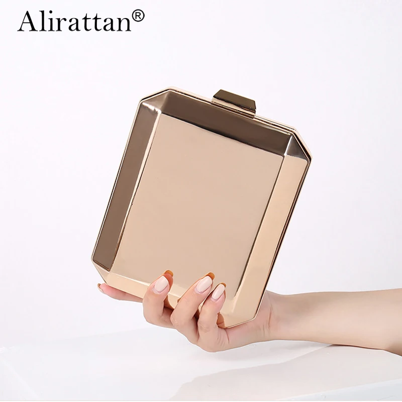 

Alirattan 2023 New Dinner Bag Laser Mirror Shoulder Bag Square Bag Ladies Hand Wedding Bag Banquet Bag Factory Direct Sales