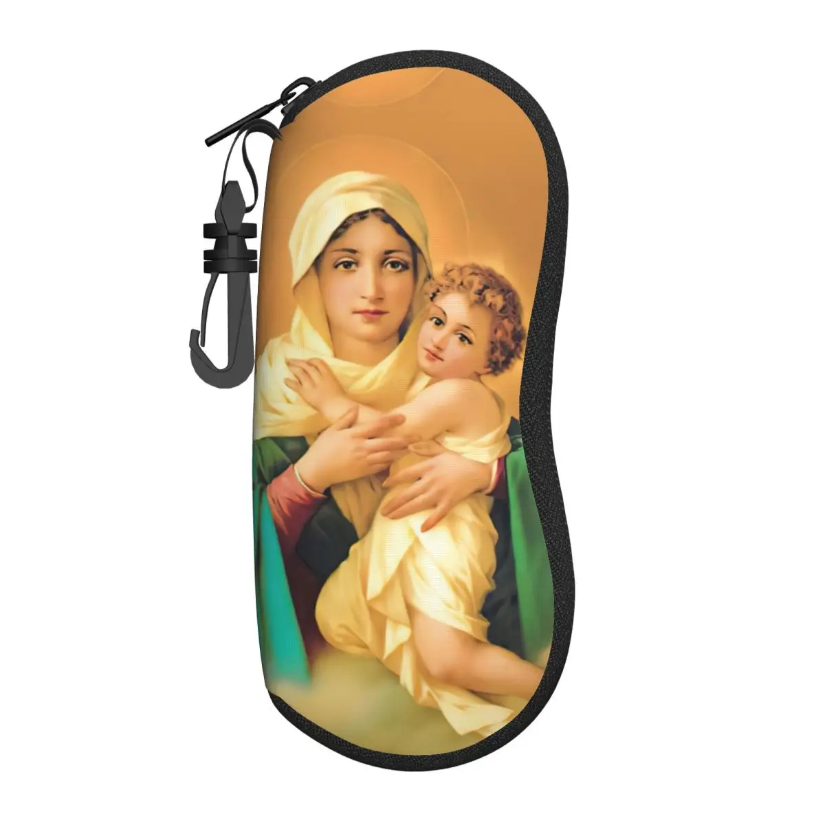 Funda para gafas personalizada de Nuestra Señora de Schoenstatt, funda para gafas Unisex de la Virgen María, caja protectora para gafas de sol