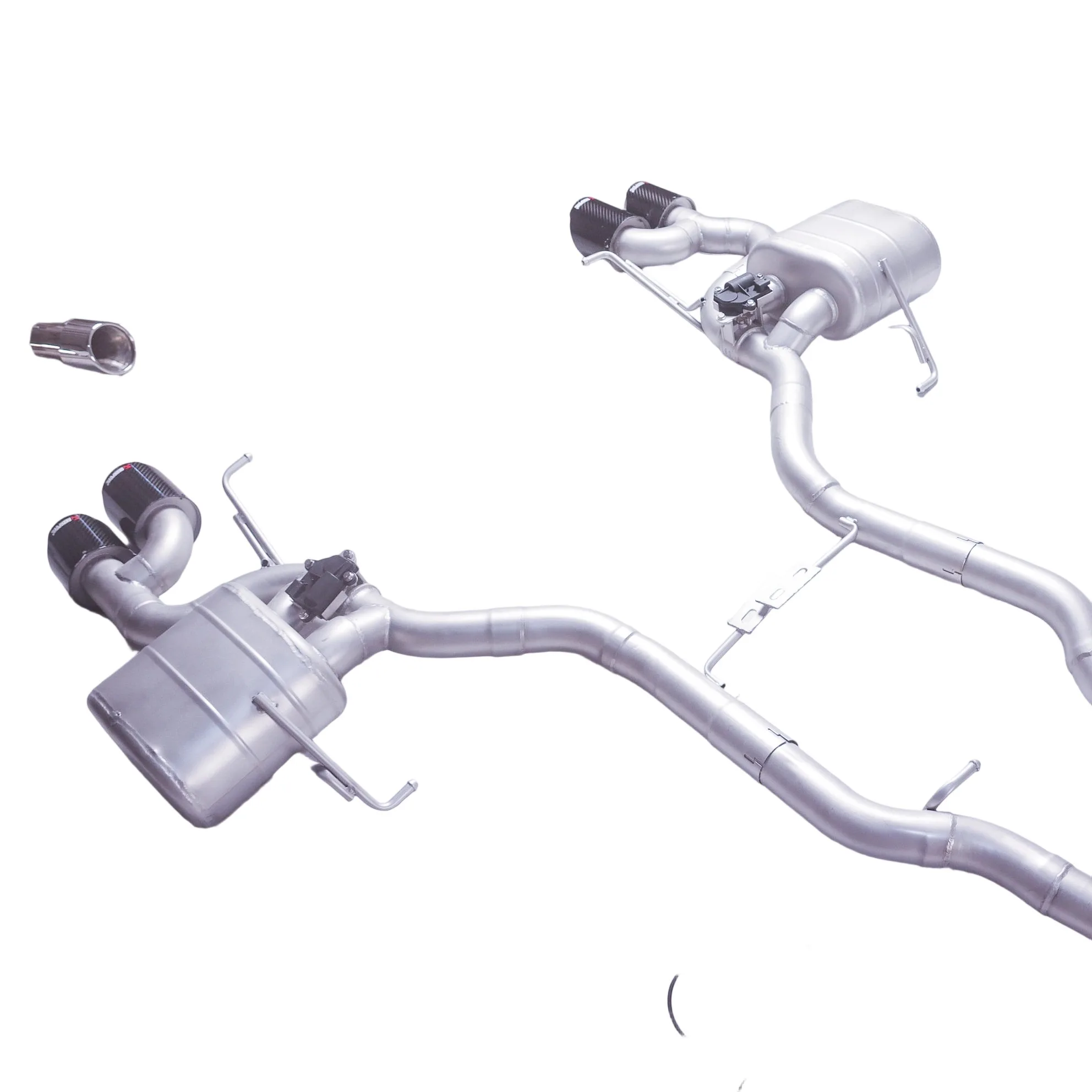 For /  2010-2017 BMW 535GT F07 3.0T N55 304SUS Valvetronic High Permance Automotive Exhaust Fit M5 Diffuser