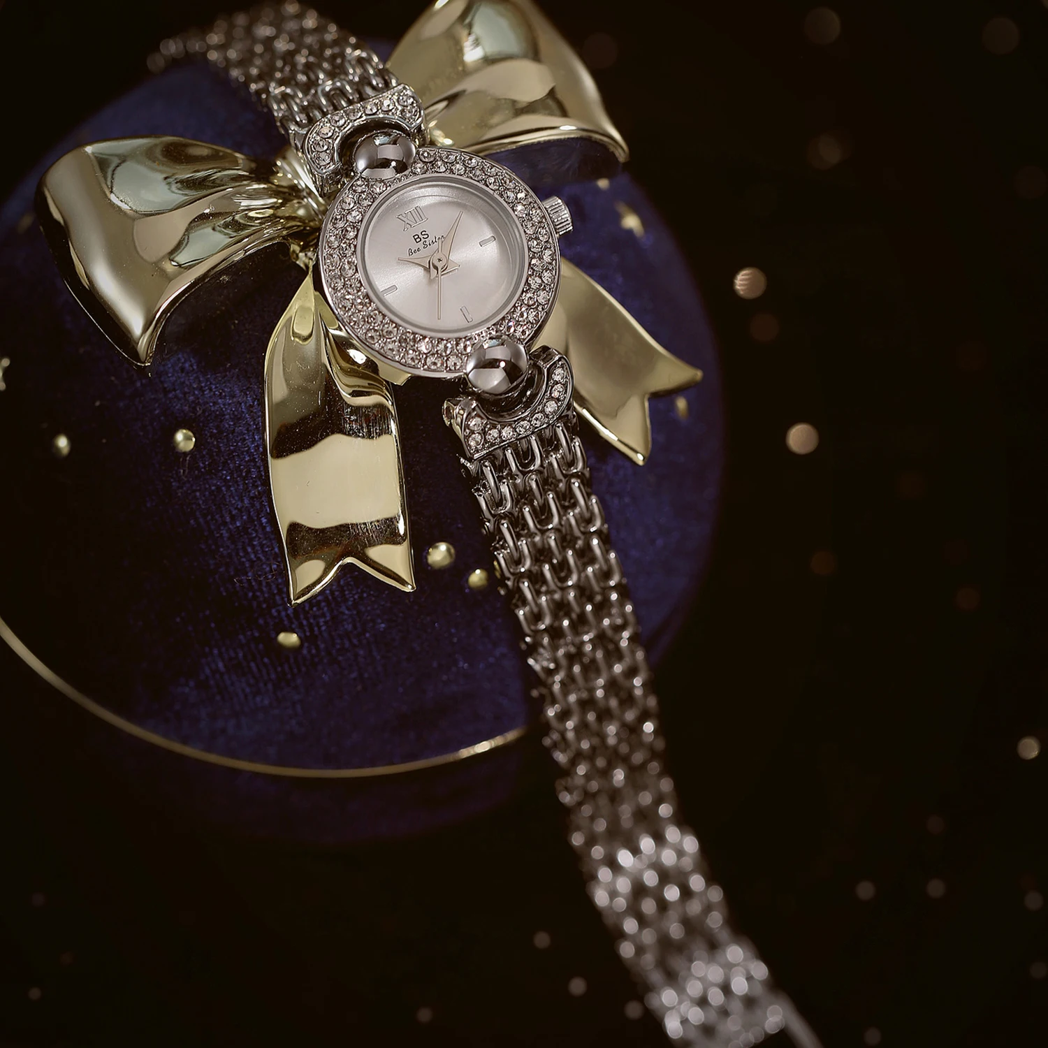 Diamond Gold Vintage Watch Women High-end Luxury Quartz Waterproof Dress Bracelet Wristwatch Original Gifts For Women 2025