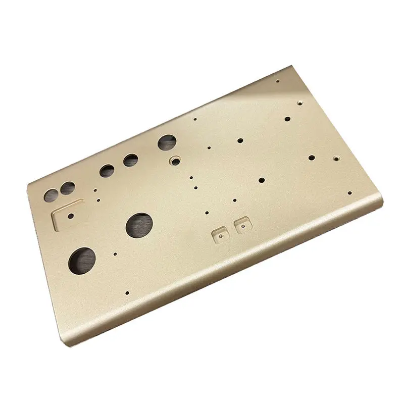 Custom Precision Hardware Parts & Gold Oxidation Chassis Shell Processing Sheet Metal Fabrication Services