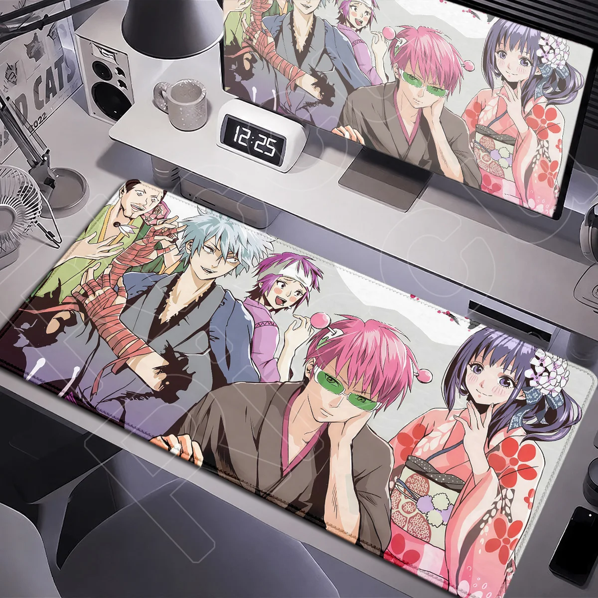 Rutschfeste Gummiunterlage Mauspad Groß Das katastrophale Leben des Saiki K Kusuo Saiki Anime Mauspad Waschbare Büro-Schreibtisch-Dekorationsmatte – Detail 11