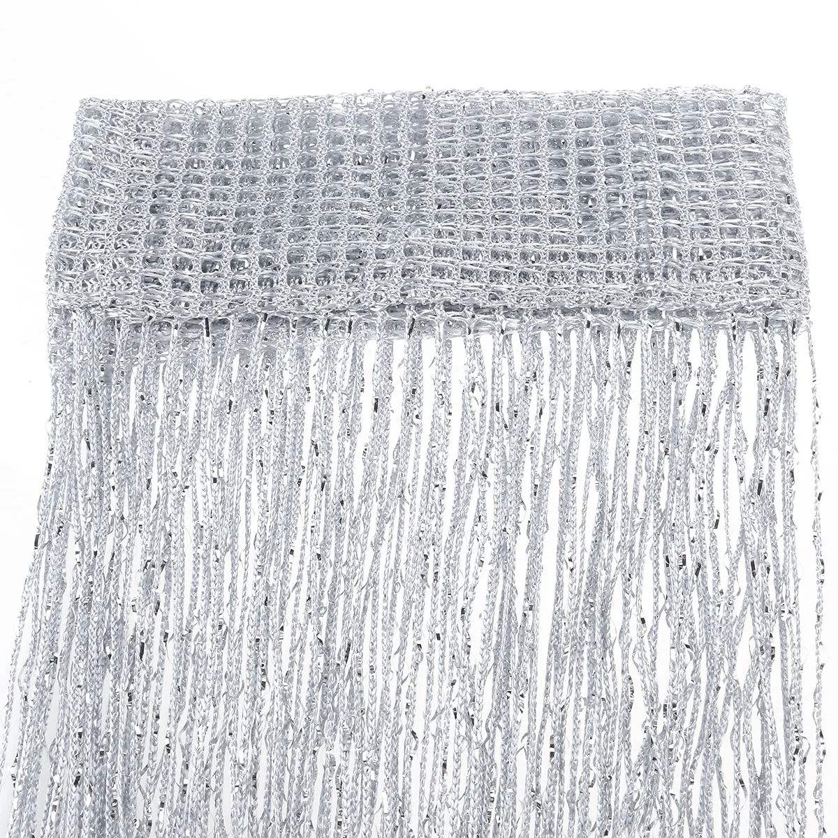 

1Pcs 2M X 1M Beautiful String Curtain Panel For Window Doorway Room Decoration Tassel Curtains For Party Wedding