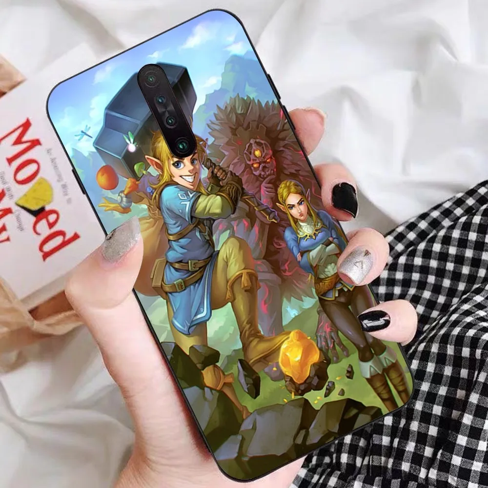 Game Z-Zeldas L-Legends Phone Case For Redmi 5 6 7 8 9 10 Plus Pro 6 7 8 9 A GO K20 K30 K40 Pro Plus F3 Fundas